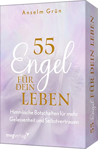 55 Engel für dein Leben: Himmlische Botschaften für mehr Gelassenheit und Selbstvertrauen. Das Schutzengel-Orakel von Bestsellerautor Anselm Grün. Für mehr Achtsamkeit von mvg Verlag